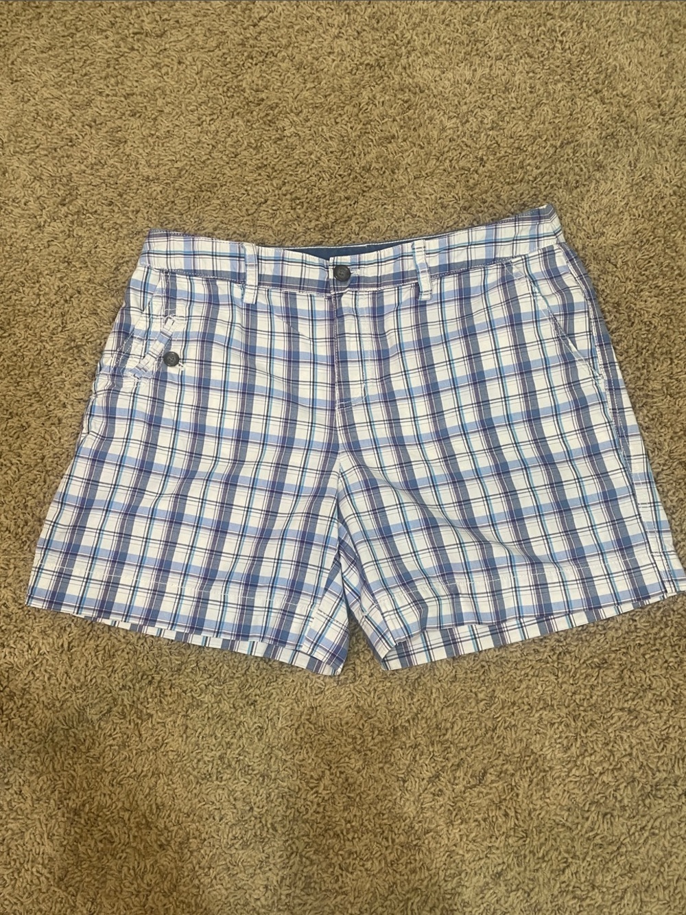 G.H.Bass Women’s Madras Plaid Shorts